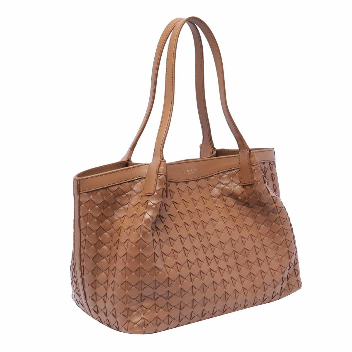 Serapian Small Secret Mosaico Tote Bag