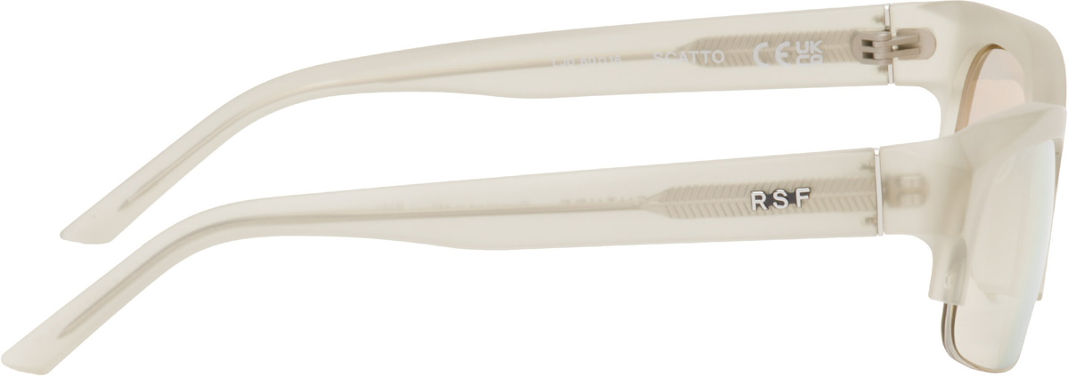 RETROSUPERFUTURE Beige Scatto Sunglasses