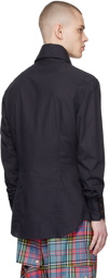 Vivienne Westwood Black Embroidered Shirt