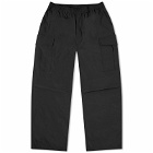 DAIWA Men's Tech Loose 6P Mil Pants in Black