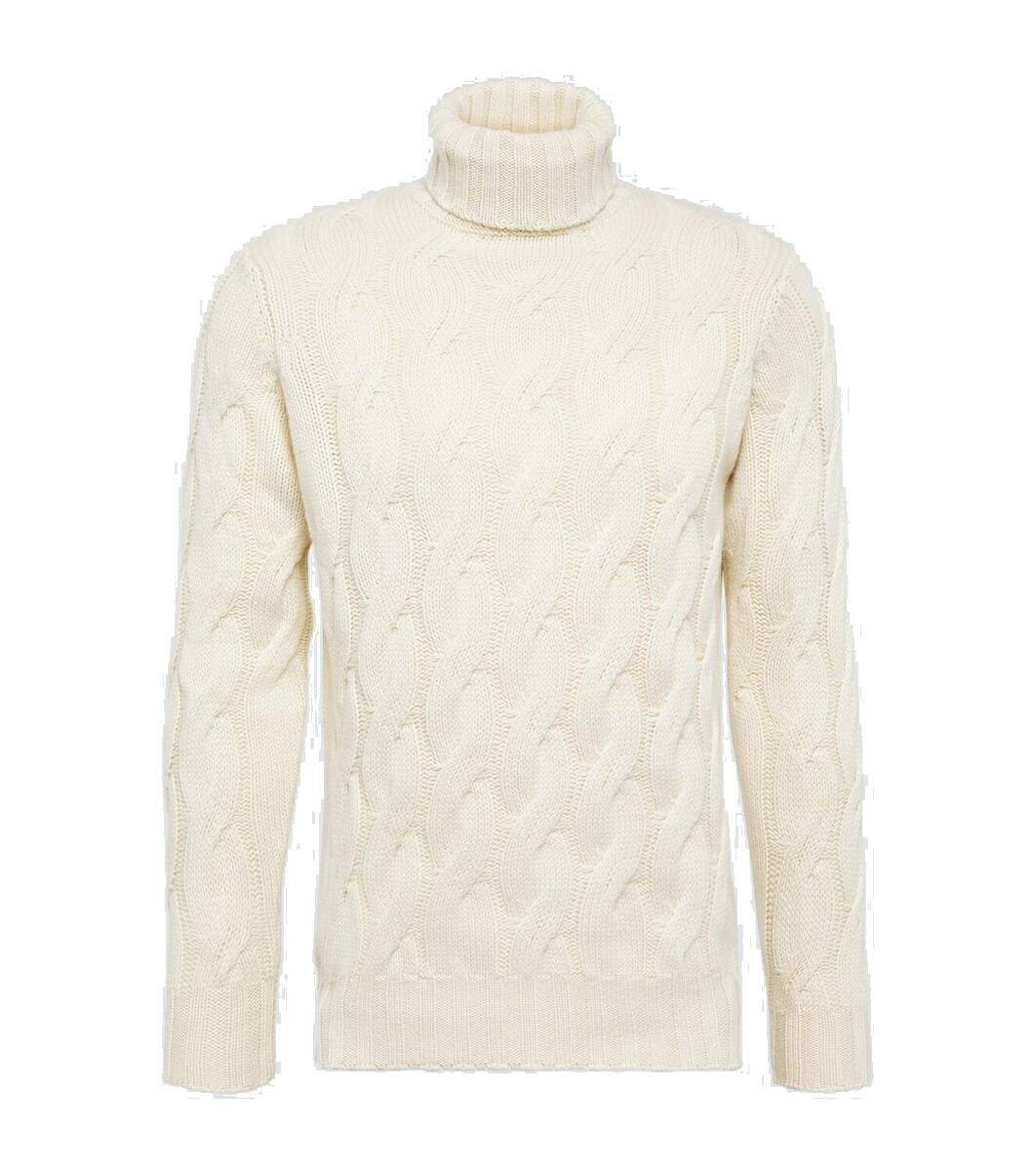 Thom Sweeney Cable-knit cashmere sweater Thom Sweeney