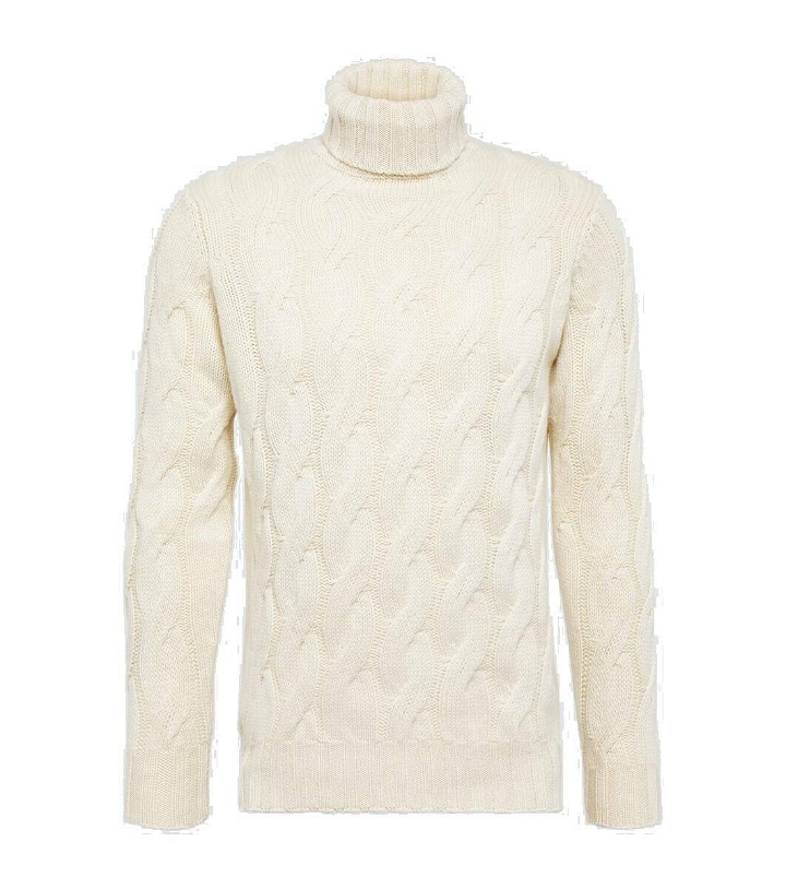 Photo: Thom Sweeney Cable-knit cashmere sweater