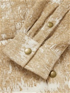 Kardo - Woody Cotton-Jacquard Overshirt - Neutrals