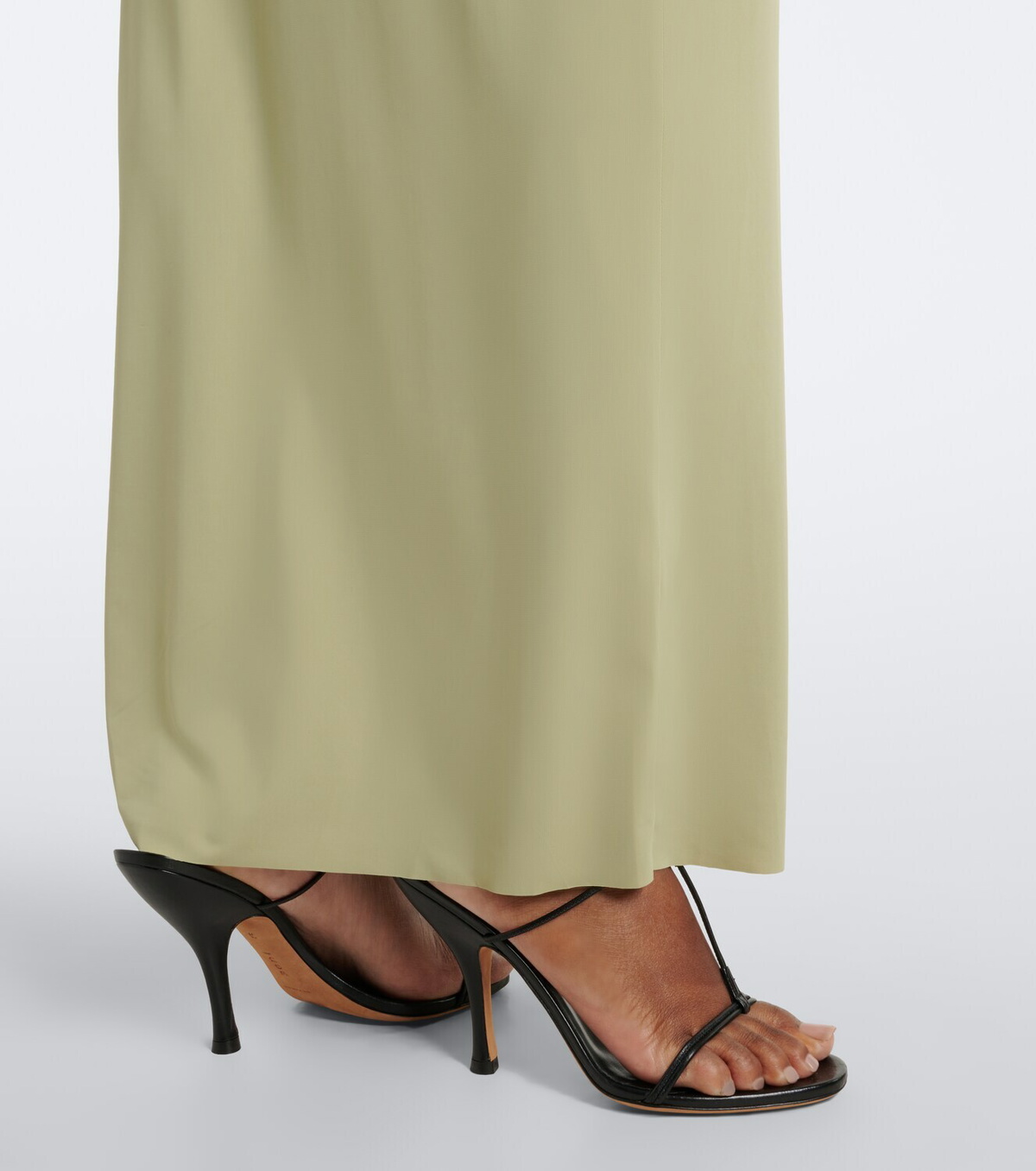 De La Vali Titan jersey maxi dress