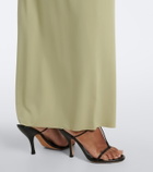 De La Vali Titan jersey maxi dress