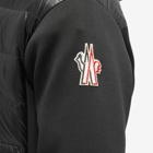 Moncler Grenoble Men's Padded Knit Jacket in Black
