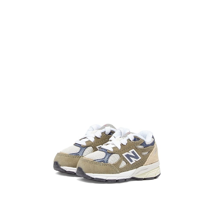 Photo: New Balance Men's IC990TO3 - Infants Sneakers in Olive