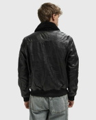 Schott NYC LCAVIATOR25 JACKET Black Mens Bomber Jacket