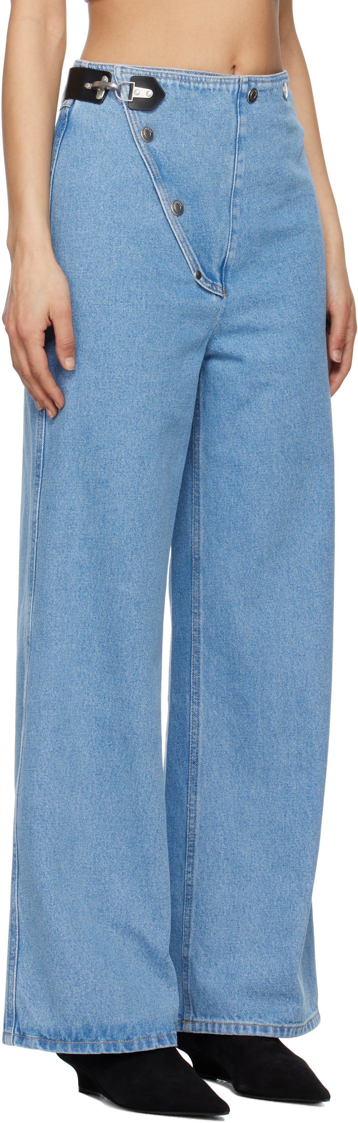 Nanushka Blue Makena Jeans