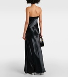 Miu Miu Embellished satin gown