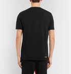 Neil Barrett - Printed Stretch-Cotton Jersey T-Shirt - Men - Black