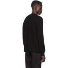 Norse Projects Black Lambswool Adam Cardigan