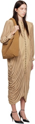 Nicklas Skovgaard Beige Gemma Midi Dress