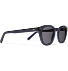 Cubitts - Moreland Round-Frame Acetate Sunglasses - Blue