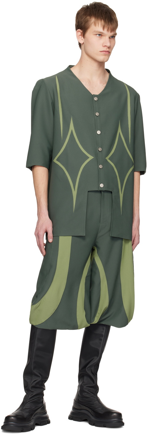 Uncertain Factor Green Urban Wilderness Shorts