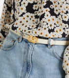 Valentino Garavani VLogo reversible leather belt