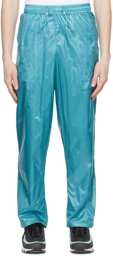 Saul Nash Blue Nylon Trousers