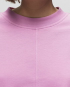 Closed Cropped Crew Neck Pink - Womens - Sweatshirts