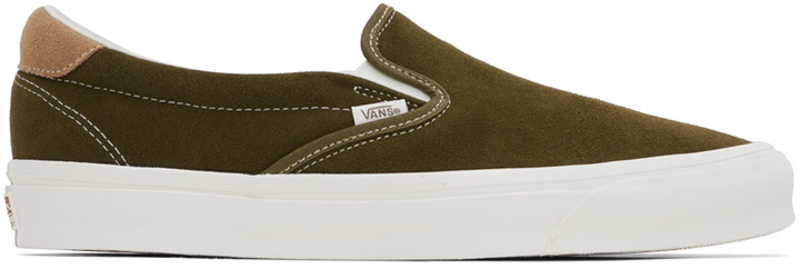 Photo: Vans Khaki OG Slip-On 59 Sneakers