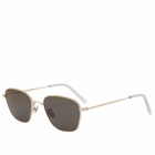 Monokel Otis Sunglasses in Gold/Green 
