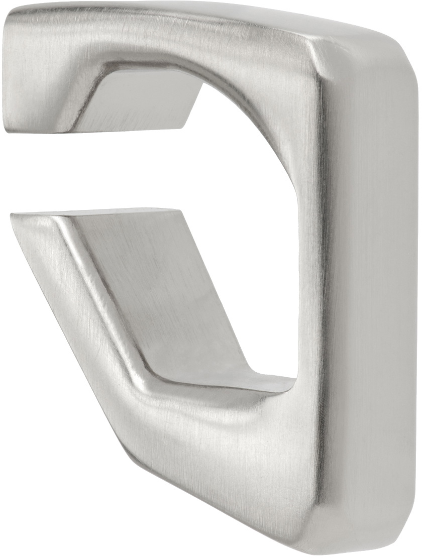 Rick Owens Silver Porterville Prong Single Ear Cuff