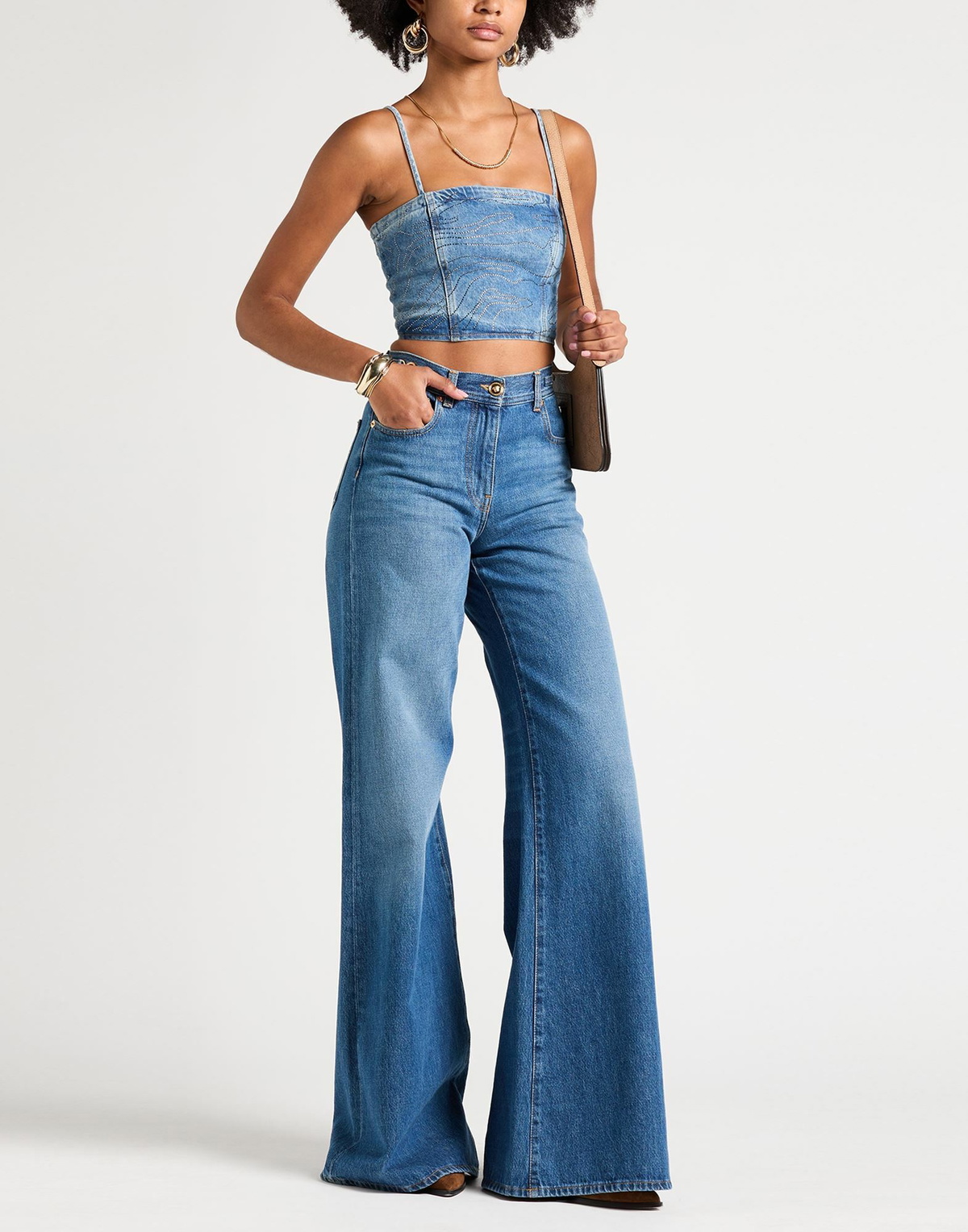 Rotate Birger Christensen Womens Top in Blue