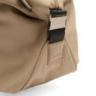 RAINS Valera Weekend Bag Small in Beige 