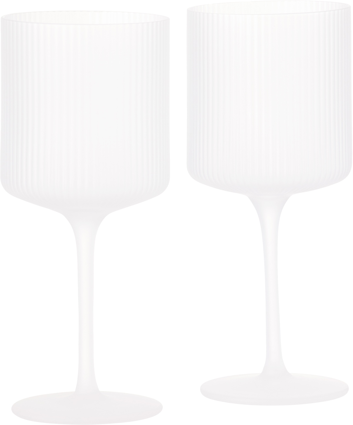 ferm LIVING Ripple Red Wine Glass Set