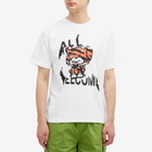 Good Morning Tapes Men's All Welcome Dog T-Shirt in White