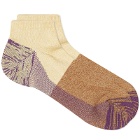 Anonymous Ism MOC Pile Ankle Sock in Purple
