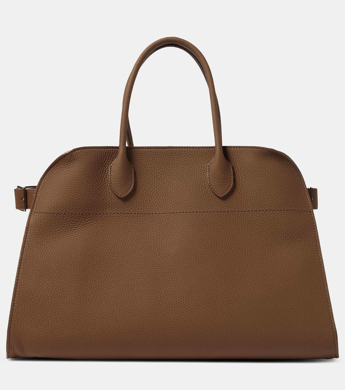 The Row Soft Margaux 17 leather tote bag