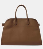 The Row Soft Margaux 17 leather tote bag