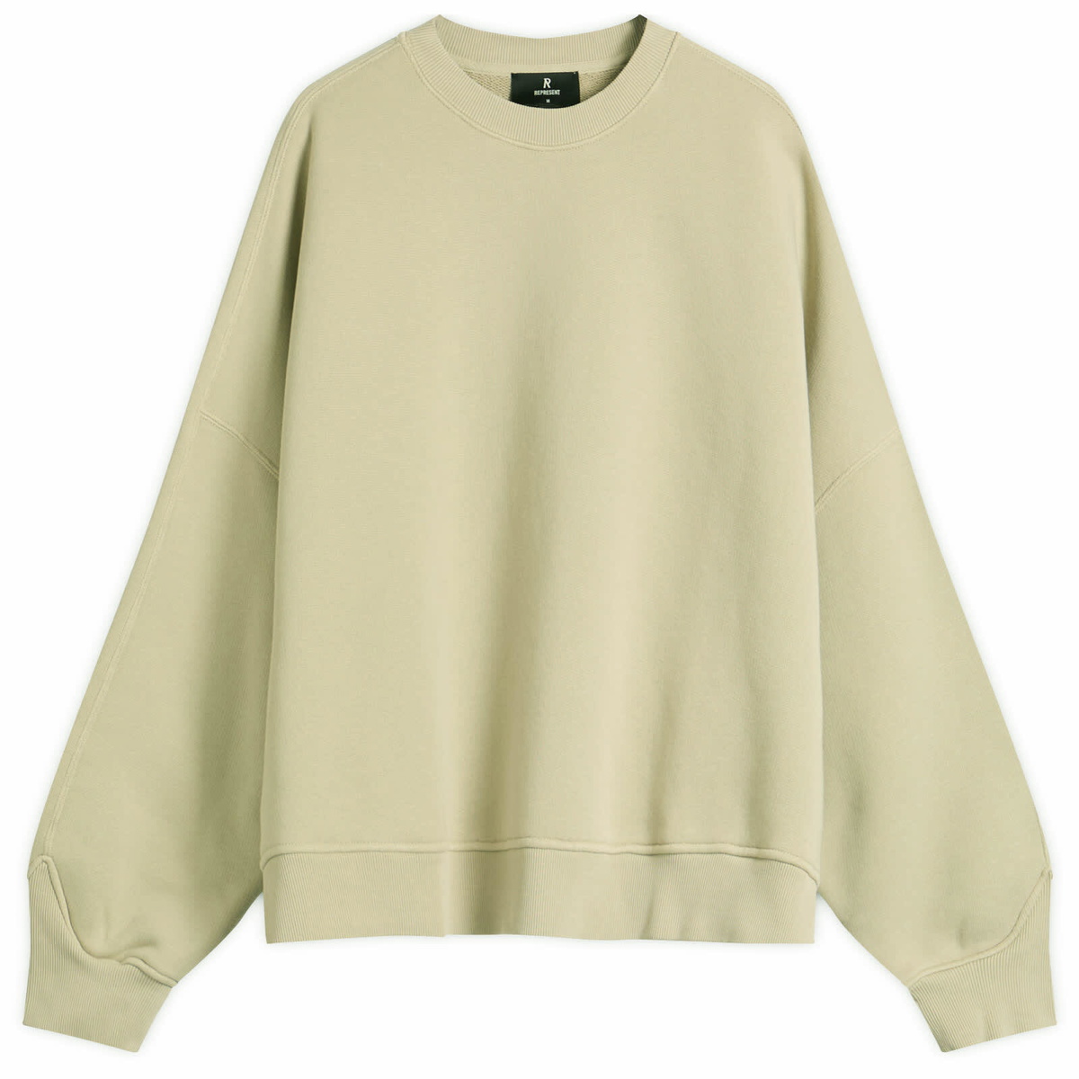 Represent Women's Initial V Notch Sweatshirt in Desert Sage