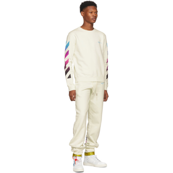 Off white 2025 gradient crewneck