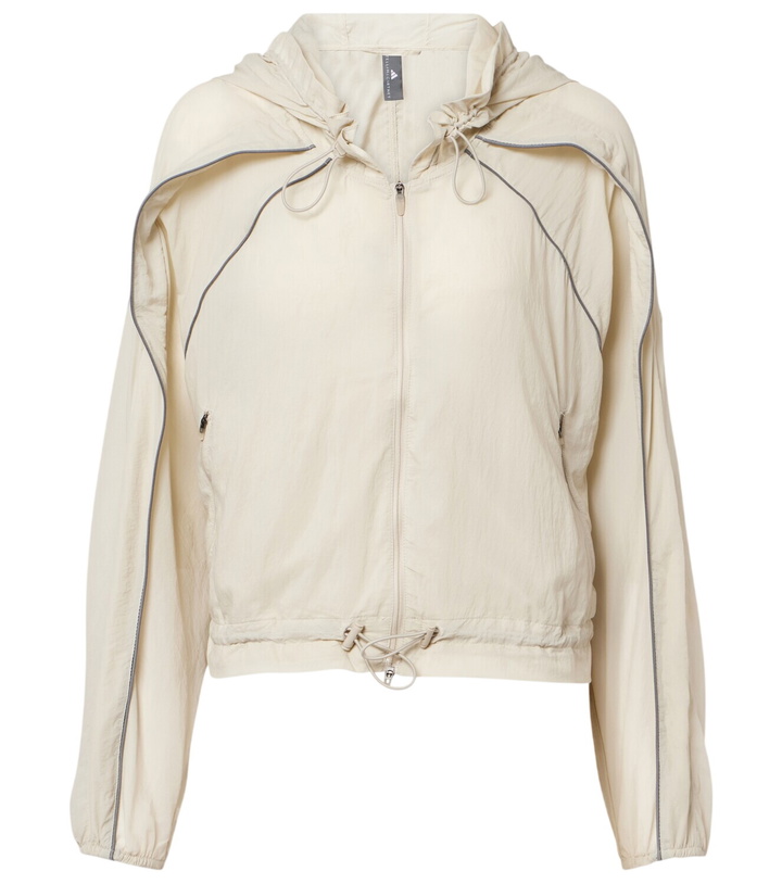 Photo: Adidas by Stella McCartney Gathered hooded track jacket