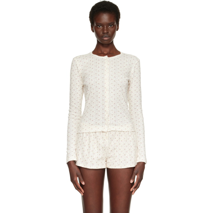 Photo: Cou Cou Off-White 'The Cardigan' Cardigan