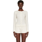Cou Cou Off-White 'The Cardigan' Cardigan