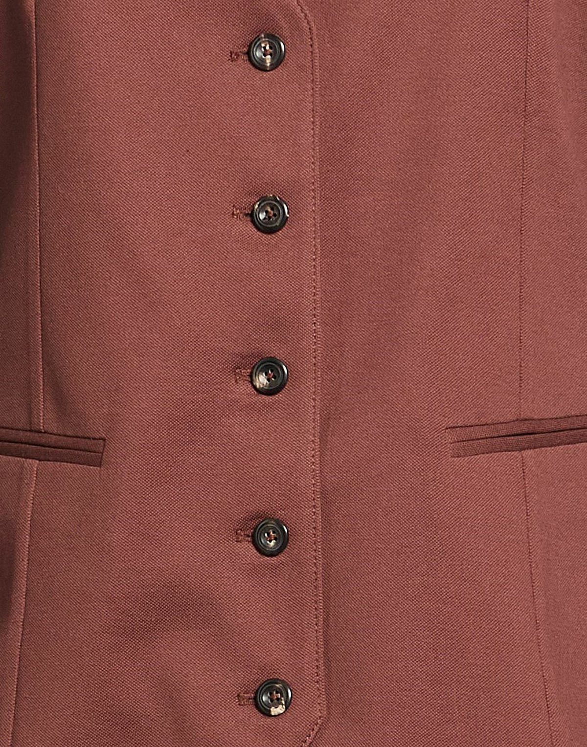 Circolo 1901 Womens Tailored Vest Brick