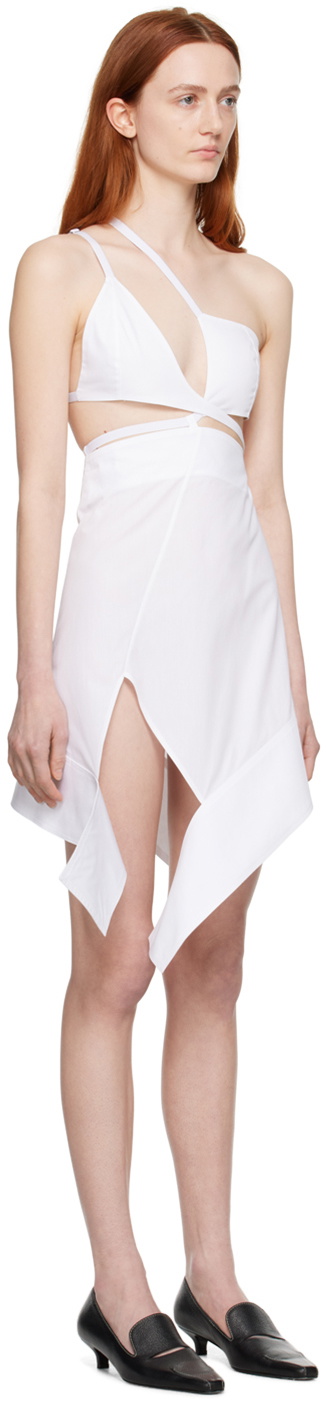 BOYAROVSKAYA White Giorno Minidress