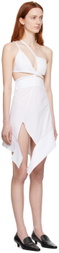BOYAROVSKAYA White Giorno Minidress