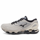 Mizuno Wave Prophecy LS Sneakers in Silver Cloud/Black/Opal Grey