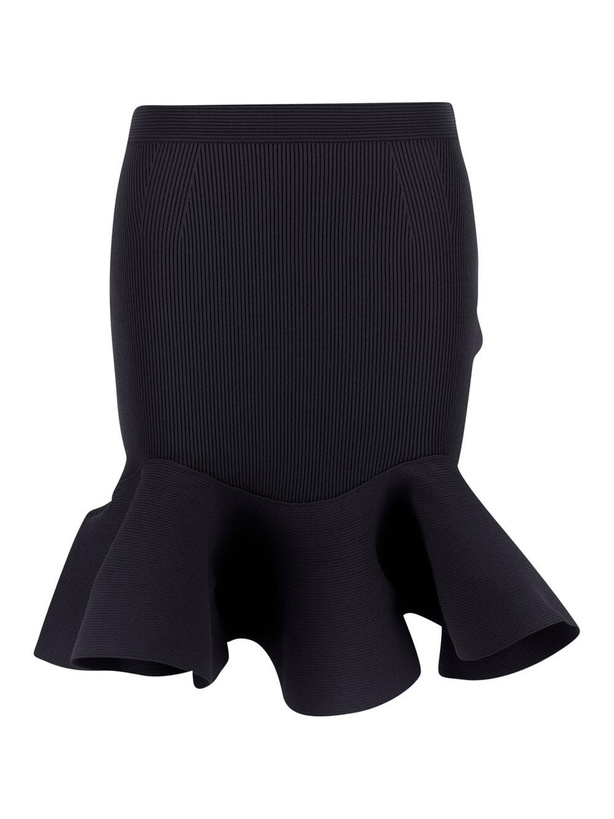 Photo: Alexander Mcqueen Flared Mini Skirt