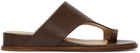 Gabriela Hearst Brown Medici Sandals