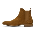 Pierre Hardy Brown Suede Drugstore Chelsea Boots