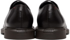 Hugo Brown Leather Embossed Logo Derbys