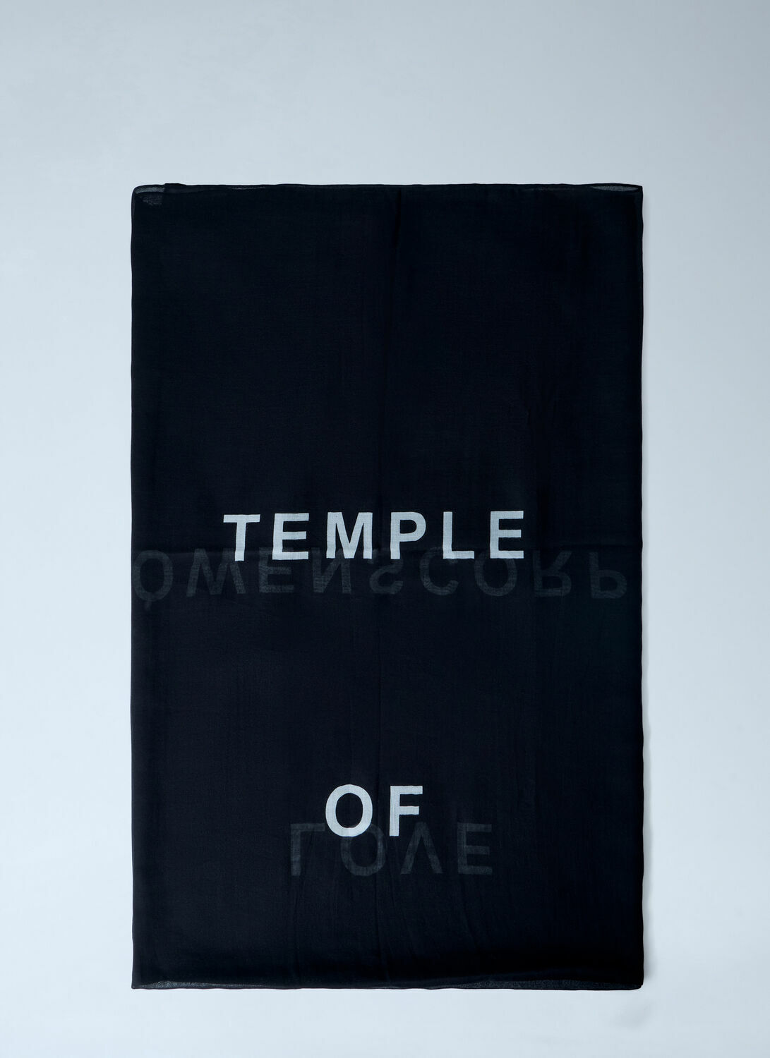 Rick Owens Printed Cotton Scarf
