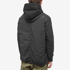 Stone Island Men's Smock Pocket Hooded Overshirt in Black