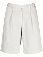 BOGLIOLI - Cotton And Blend Linen Shorts