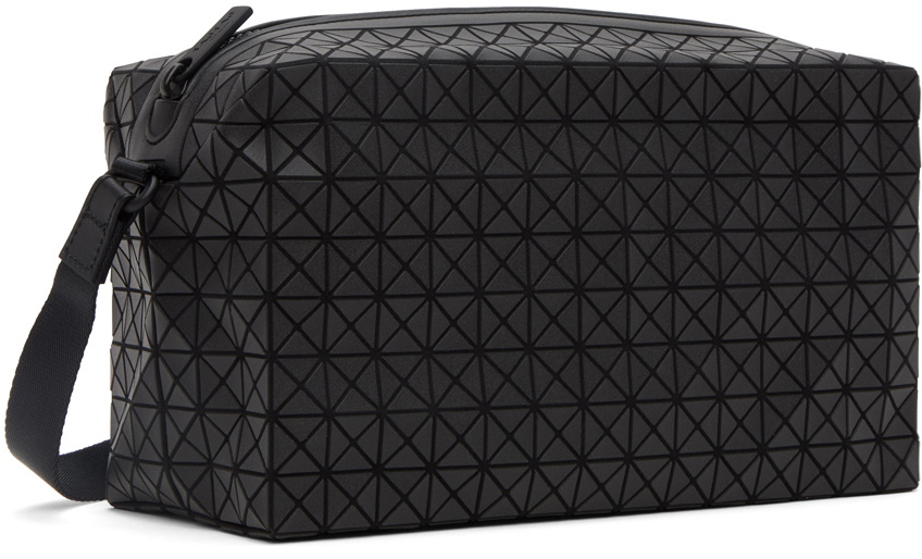 【BAOBAO ISSEY MIYAKE】Saddle bag Bao Bao Issey Miyake Black Saddle Bag Bao Bao Issey Miyake