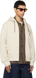 sacai Off-White Carhartt WIP Edition Cotton Jersey Hoodie